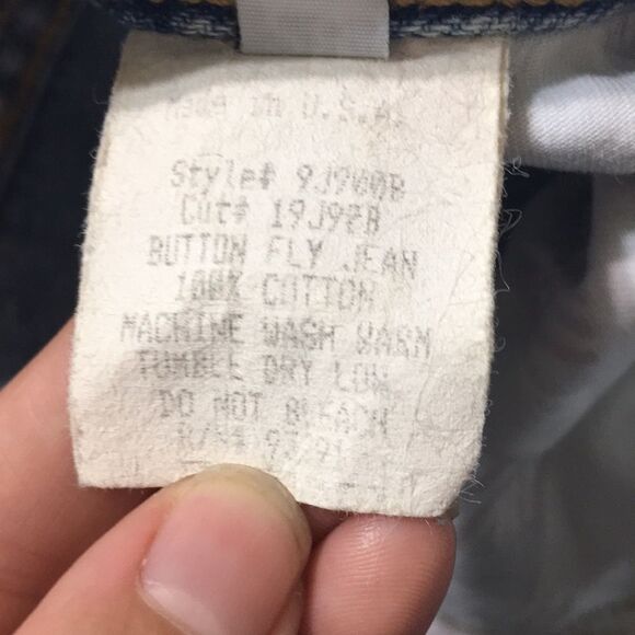 True Grit American Jeans • 28x28 Button Fly Mom Jean Bootcut Light Wash - Picture 5 of 13